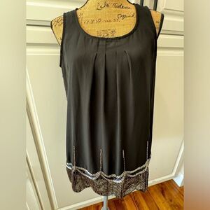 Olive & Oak Beaded tank top